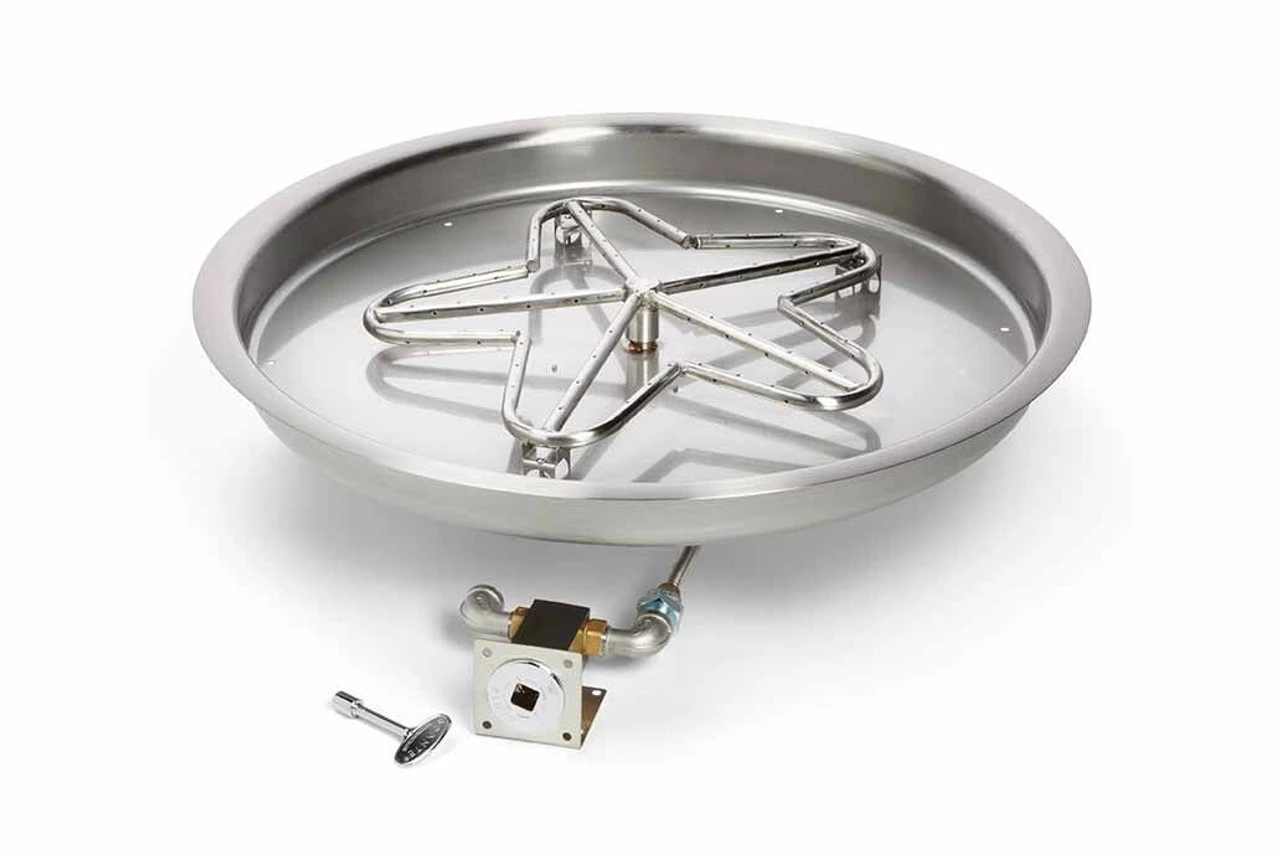 13" Round Bowl Pan Fire Pit Insert - Match Lit - HPC 1 13" Round Bowl Pan Fire Pit Insert - Match Lit - HPC