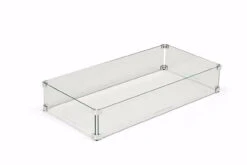 55 In X 15 In Linear Tempered Glass Wind Guard - HPC