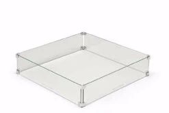 49 In X 49 In Square Tempered Glass Wind Guard - HPC