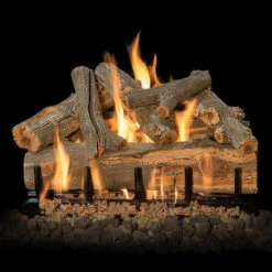Arizona Juniper Vented Front View Gas Log Set | Grand Canyon Gas Logs -Home Fire Pit jun24 full 11599.1648044515