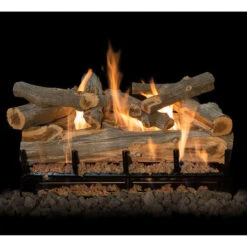 Arizona Juniper Vented Front View Gas Log Set | Grand Canyon Gas Logs -Home Fire Pit jun30 3 full 09685.1648044515