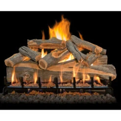Arizona Juniper Vented Front View Gas Log Set | Grand Canyon Gas Logs -Home Fire Pit jun36 3 full 67444.1648044515