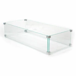 32" X 14" Rectangular Wind Guard | AMS Fireplace