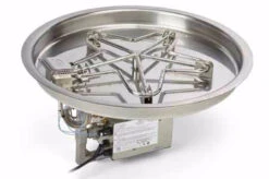 19" Round Bowl Pan Penta Burner Fire Pit Insert – Electronic Ignition - HPC