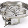 25" Round Bowl Pan Penta Burner Fire Pit Insert Hi/Lo – Electronic Ignition - HPC