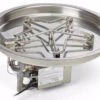 19" Round Bowl Pan Penta Burner Fire Pit Insert Hi/Lo – Electronic Ignition - HPC