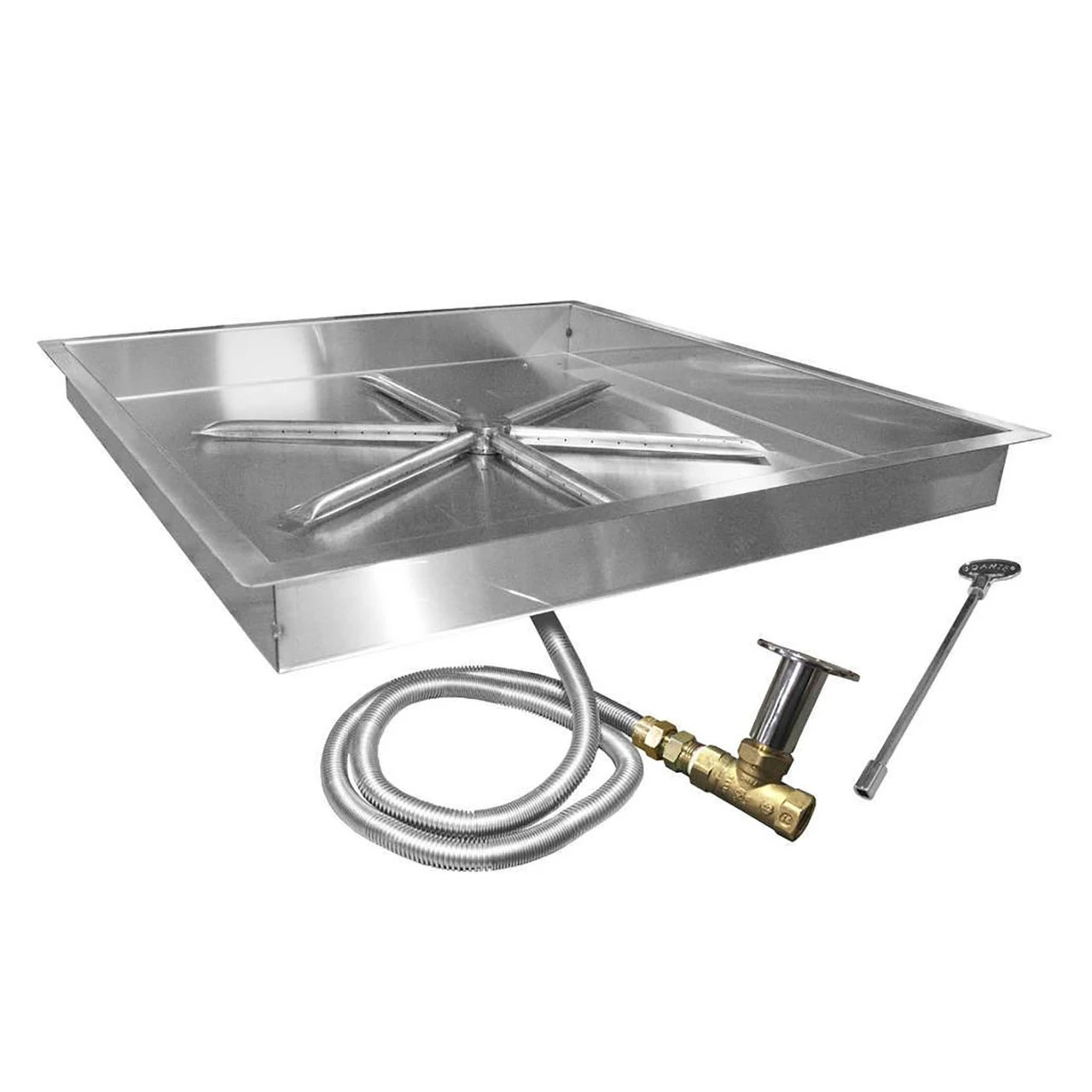 Square Drop-In MT Stainless Steel SRW Kits - Firegear 1 Square Drop-In MT Stainless Steel SRW Kits - Firegear