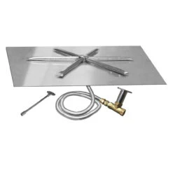 Square Flat MT Stainless Steel SRW Kits - Firegear