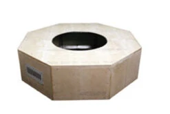 HPC Octagon 45 Inch Unfinished Fire Pit Enclosures