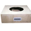 HPC Square 45 Inch Unfinished Fire Pit Enclosures