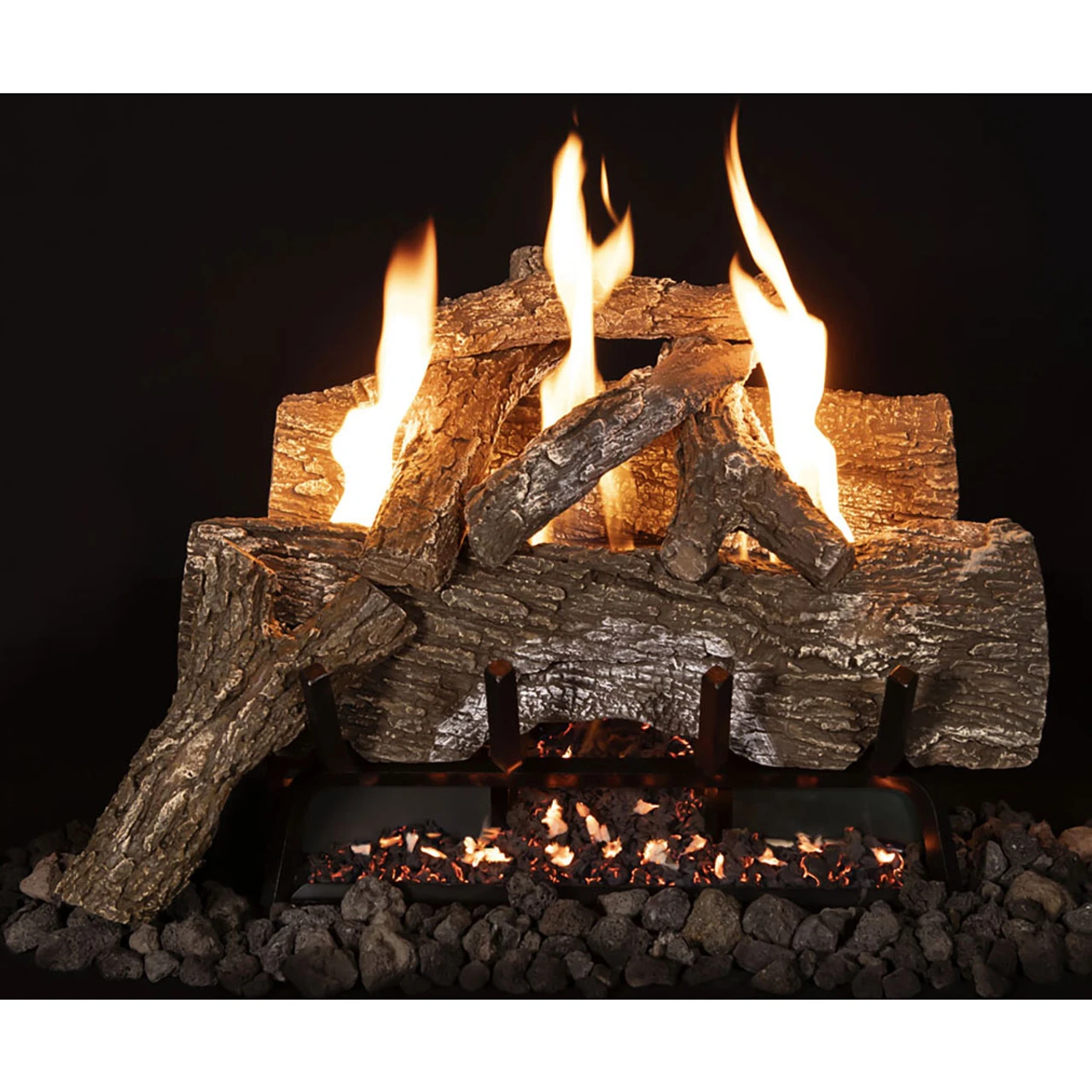 Red Oak Vent Free Gas Log Set | Grand Canyon Gas Logs 1 Red Oak Vent Free Gas Log Set | Grand Canyon Gas Logs