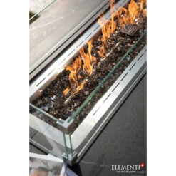 Elementi Plus Varna Marble Porcelain Fire Table -Home Fire Pit xcZZV7lA 99455.1658504610