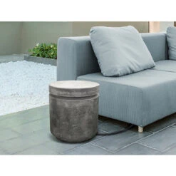 MOD Concrete Propane Enclosure 20" -Home Fire Pit z2 67653.1593679326