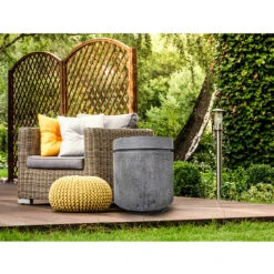 MOD Concrete Propane Enclosure 20" -Home Fire Pit z4 14341.1593679326